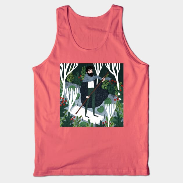 Down the River Tank Top by Iz Ptica